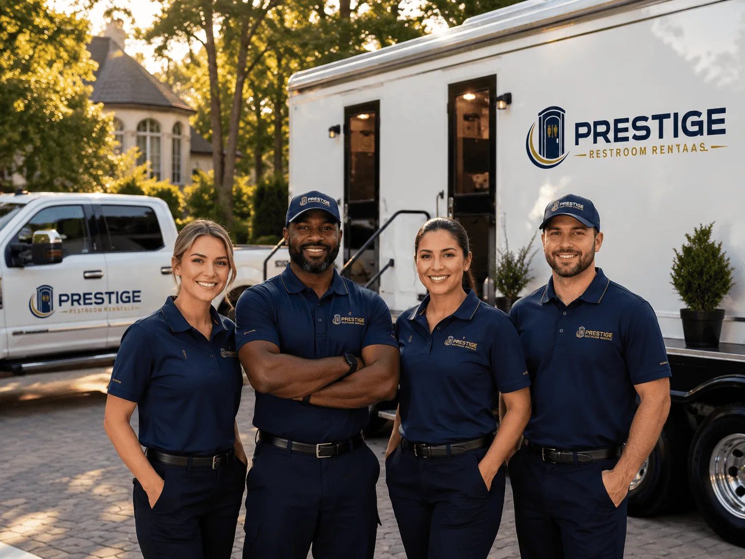 Trusted Luxury Portable Restrooms company in Blue Mountain, MS
